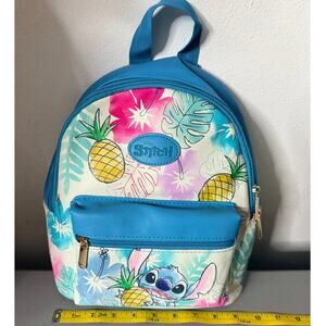 Disney Stitch Tropical Pineapple Mini Backpack NWT Bioworld